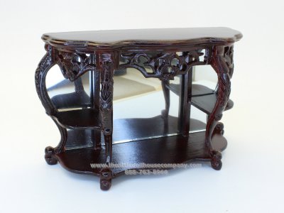 (image for) Miniature Mahogany Console Table