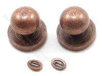 (image for) Miniature Oil-Rubbed Bronze Finish Door Knob With Keyhole (4/pk)