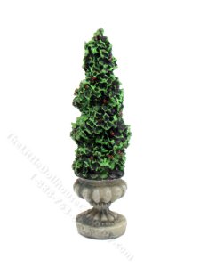 (image for) Miniature 3" Spiral Topiary for Dollhouses