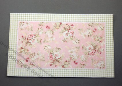 (image for) Small Pink and Green Carpet