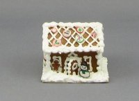(image for) Miniature Gingerbread House