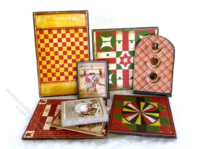(image for) Miniature Christmas Games & Books Kit