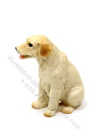 (image for) Miniature Yellow Labrador Retriever for Dollhouse