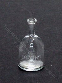 (image for) Miniature Etched Glass Decanter
