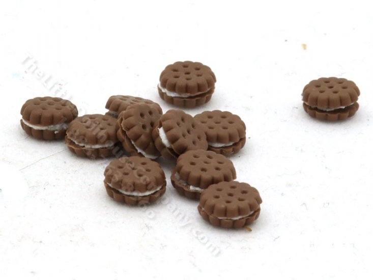 (image for) Miniature Round Ice Cream Sandwich