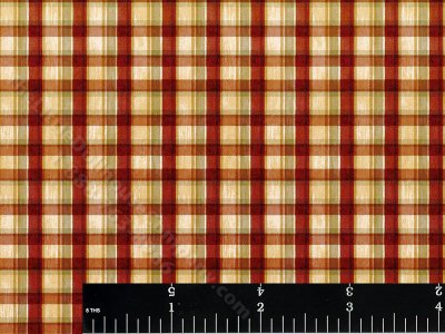 (image for) Plaid Pattern Miniature Wallpaper for Dollhouses