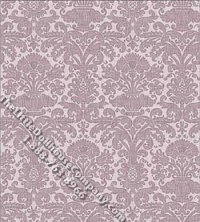 (image for) Annabelle Mini Damask Pattern Miniature Wallpaper for Dollhouses