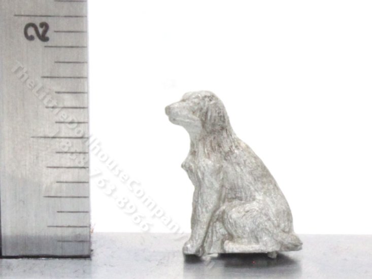(image for) 1/4" Labrador Dog for Dollhouses