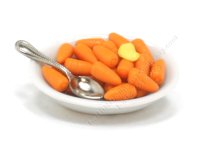 (image for) Miniature Carrots in Dish by Charlotte Willmott