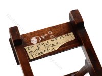 (image for) Miniature Signed Prie-Dieu/Prayer Bench by Michael Mortimer