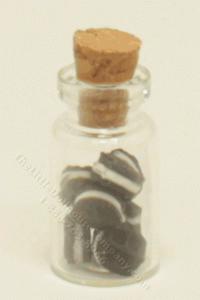 (image for) Miniature Corked Bottle of Chocolate Sandwich Cookies