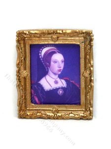 (image for) Miniature Portrait of Katheryn Howard for Dollhouses