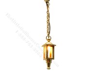 (image for) Miniature Brass Hanging Coach Lamp for Dollhouses