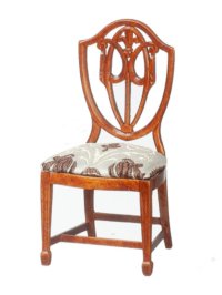 (image for) Miniature Edwardian Hepplewhite Side Chair Walnut