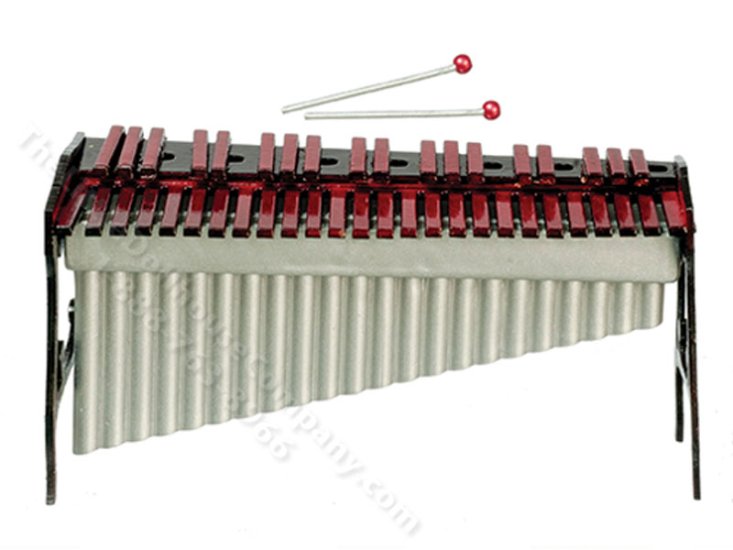 (image for) Dollhouse Scale Model 44 Note Xylophone with Mallets