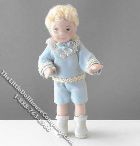 (image for) Small Toddler Boy in Blue Outfit by Patsy Thomas