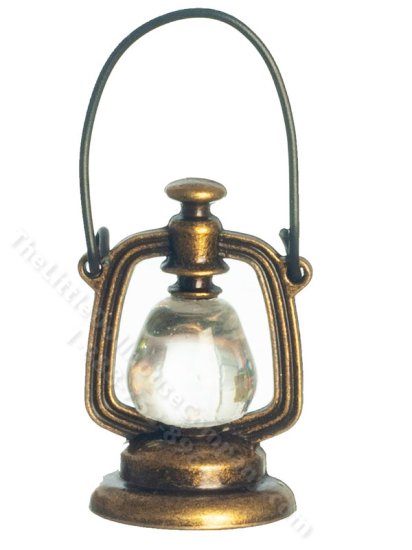 (image for) Miniature Bronze Lantern for Dollhouses