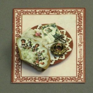 (image for) Ladies Fan, Ring and Pin Set
