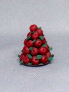 (image for) Miniature Apple Centerpiece for Dollhouses