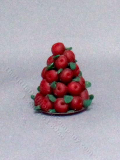 (image for) Miniature Apple Centerpiece for Dollhouses