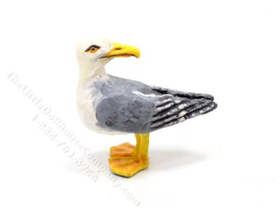 (image for) Miniature Seagull for Dollhouses
