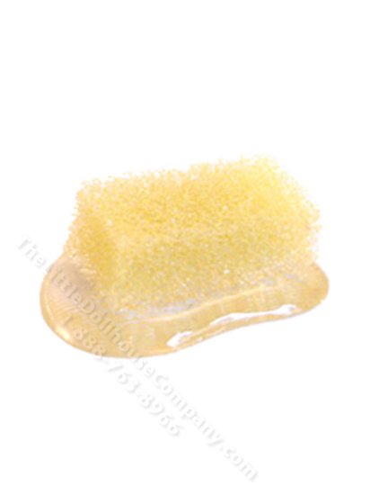 (image for) Miniature Wet Sponge for Dollhouses