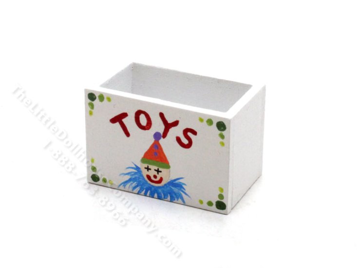 (image for) Miniature Toy Box by Roslyn Reed for Dollhouses