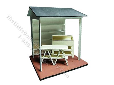 (image for) 1:24 Scale Miniature Market Stall Kit