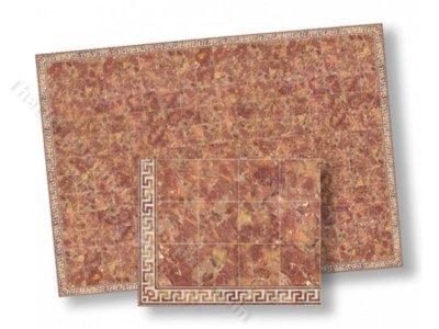 (image for) Dollhouse 1/2 Scale Model Faux Marble Tile