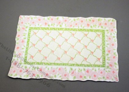 (image for) Dollhouse Miniature Light Colors Carpet