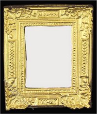 (image for) Miniature Mirrored Frame For Dollhouses