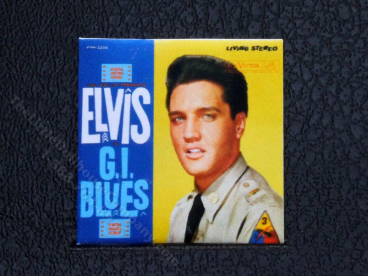 (image for) Miniature Elvis "G.I. Blues" Vinyl Record