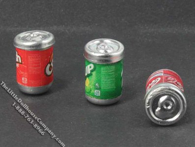 (image for) Miniature Can of Soda Pop for Dollhouses (1/pk)