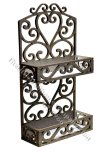 (image for) Miniature Wrought Iron Wall Shelf Kit for Dollhouses