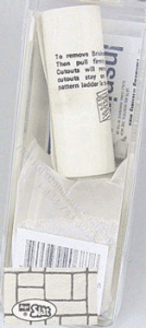 (image for) Miniature White Magic Slat Kit for Dollhouses, Covers 1sq ft