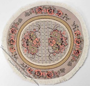 (image for) Dollhouse Scale Model Woven 17th Century Style Carpet