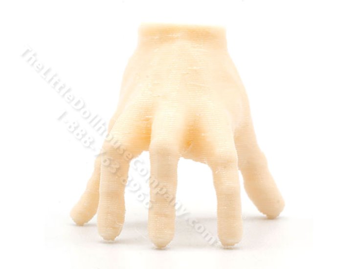 (image for) Miniature Halloween Plastic Hand for Dollhouses