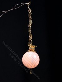 (image for) Miniature Striped Hanging Globe for Dollhouses