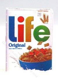 (image for) Miniature Life Cereal Box