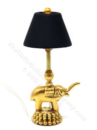 (image for) Miniature Elephant Table Lap for Dollhouses