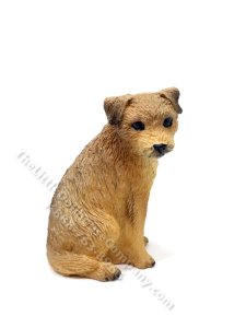 (image for) Miniature Border Terrier Dog for Dollhouse