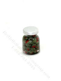 (image for) Miniature Jar of Olives for Dollhouses