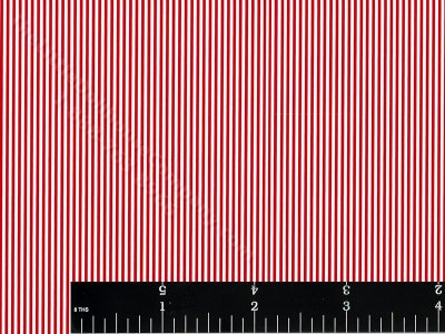 (image for) Miniature Thin Red Striped Wallpaper