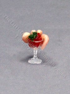 (image for) Dollhouse Scale Model Shrimp Cocktail