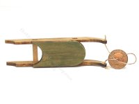 (image for) Miniature Vintage Wooden Sled