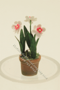 (image for) Dollhouse Miniature Pink Daffodil