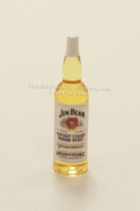(image for) Miniature Glass Bottle Jim Beam Bourbon