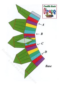 (image for) Miniature Toy Circus Kit for Dollhouses