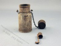 (image for) Dollhouse Scale Model Victorian Milk Can with Measuring Ladle
