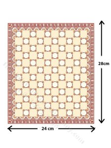(image for) Dollhouse Scale Model Floor Tile Kit